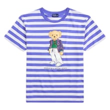 Product image of Polo Ralph Lauren Polo Bear Striped Cotton Tee