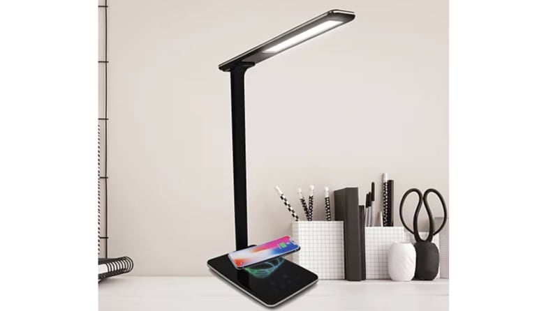 Desk lamp.