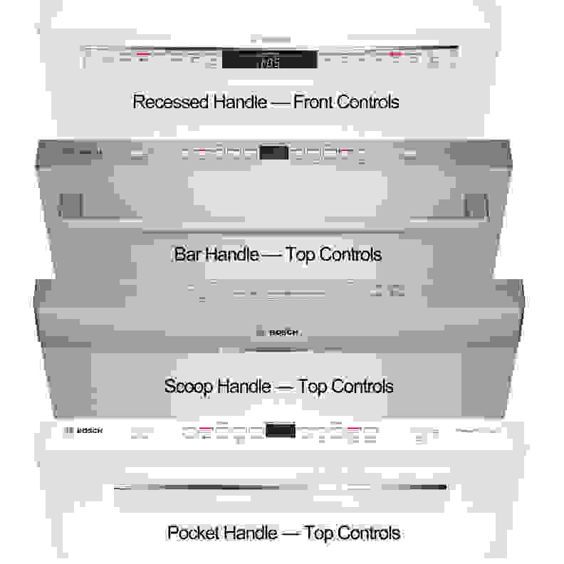 Bosch bar pocket hidden top scoop handles