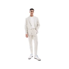 Product image of Asos Design relaxed throw on suit in light gray