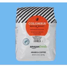 Product image of Amazon Fresh Colombia Whole Bean Coffee