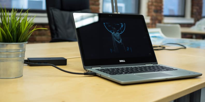 Dell Inspiron 13 7000 2-in-1 on a table