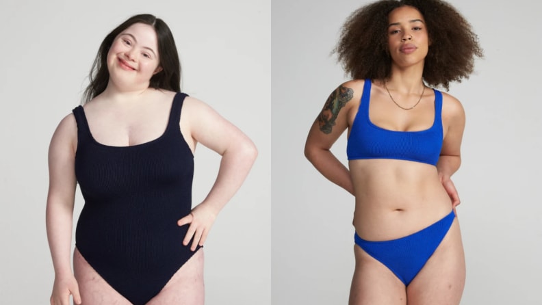 I'm midsize and bought a viral swimsuit with built-in shapewear