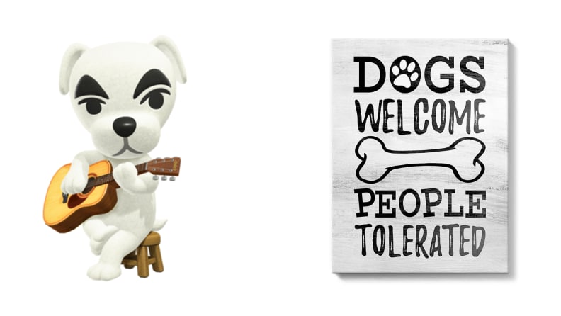 KK Slider next to a plaque