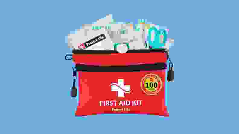 A first aid kit by Protect Life.