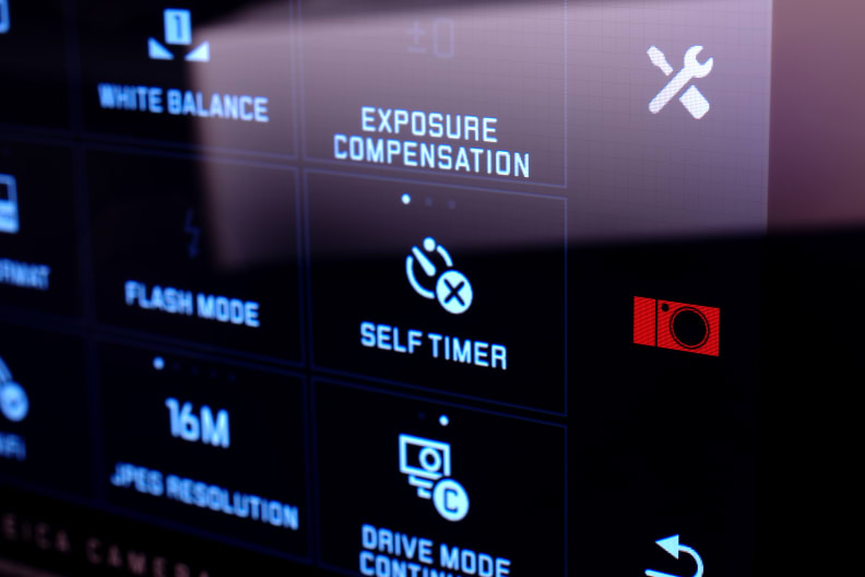 The menu on the Leica T is excellent, with a layout similar to what you find on modern smartphones, purpose-built for cameras.