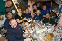 Expedition 20's Thanksgiving Meal