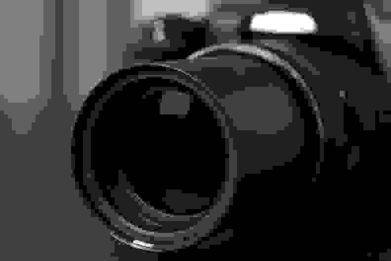 A photograph of the Nikon Coolpix P610.