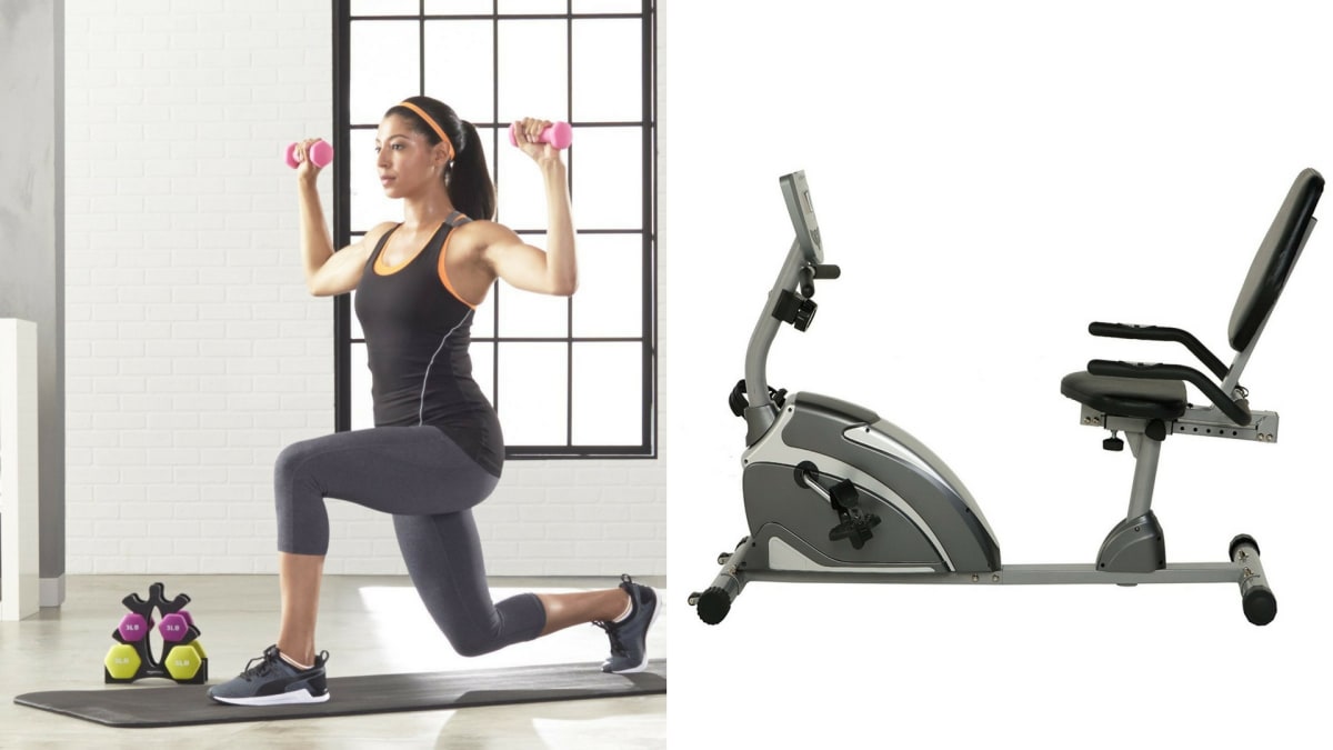 These at home workout products from Bowflex Zumba and others