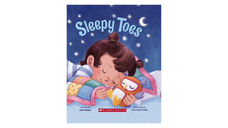 The children's book "Sleepy Toes" by Kelli McNeil.