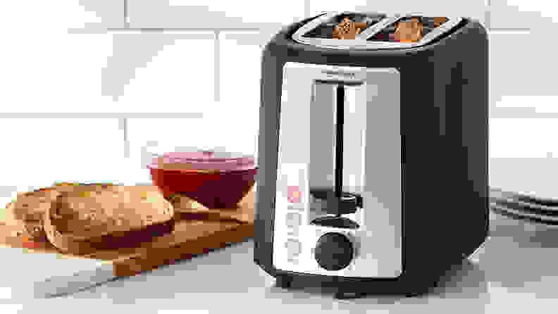 AmazonBasics 2切片超宽插槽烤面包机