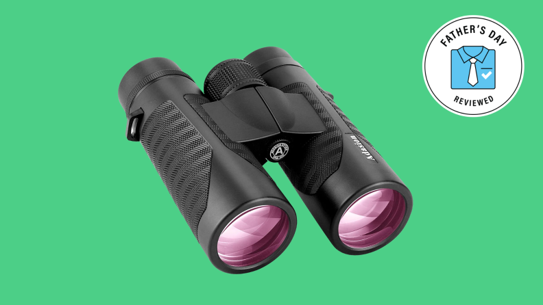 Black binoculars