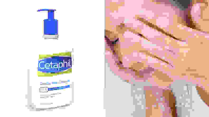 A photo of the Cetaphil Gentle Skin Cleanser.