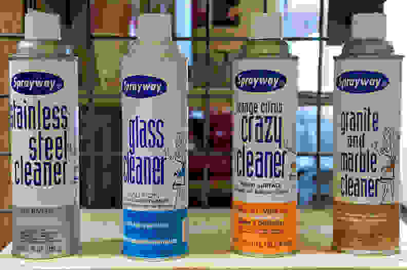 Sprayway Cleaner bottles