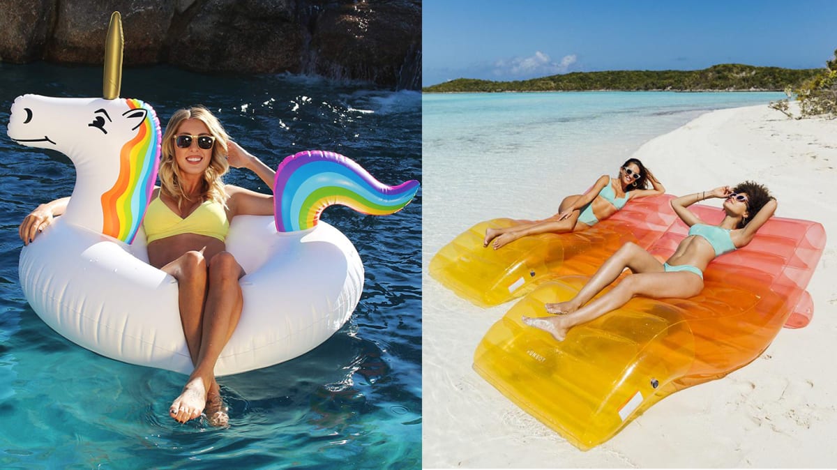 These pool floats will help your summer go by swimmingly. 