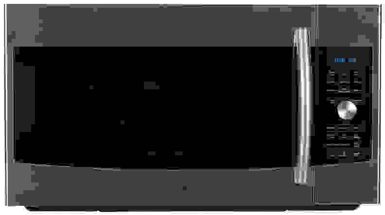 The Samsung MC17F808KDT over-the-range microwave.