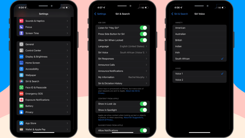 How to change Siri's voice on your Apple devices