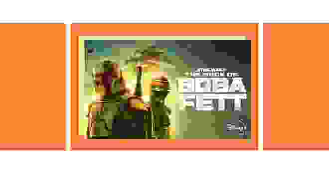 Title screen of disney show Boba Fett