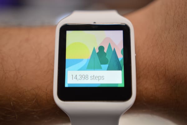 The Android Wear Pedometer App