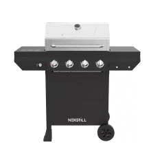 Product image of Nexgrill 4-Burner Propane Gas Grill in Black with Stainless Steel Main Lid