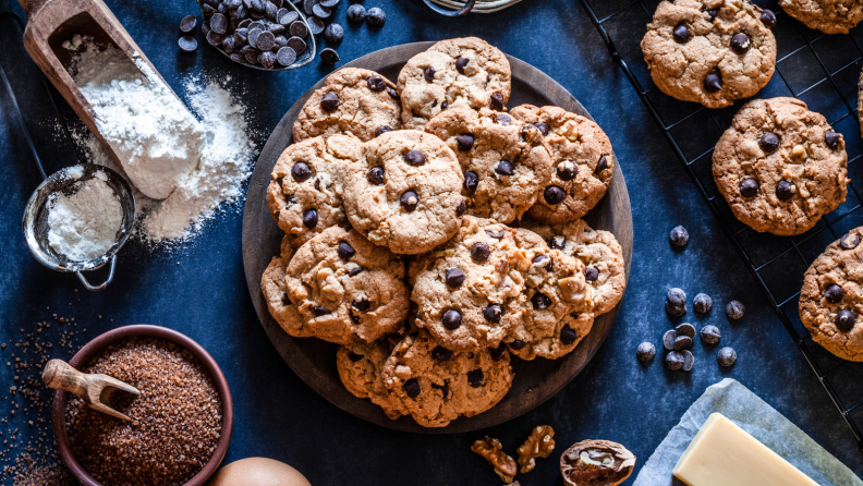 You can make and freeze cookie dough for later use.