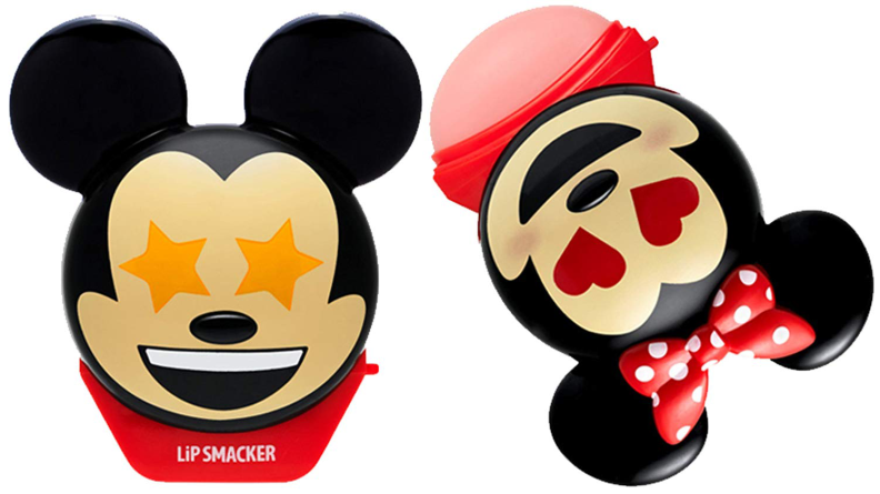 Minnie and Mickey Mouse shaped lip balms.