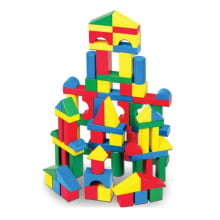 Product image of Melissa & Doug Wooden Building Blocks Set