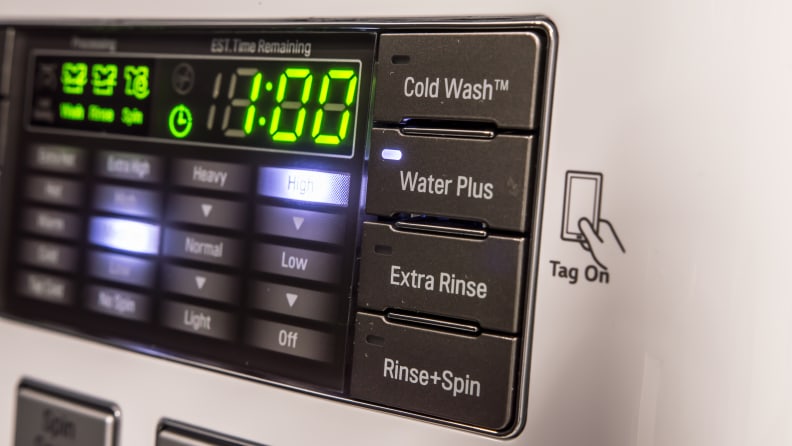 Options like Water Plus help you deal with every laundry situation.
