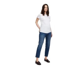 Product image of Maternity True Waistband Full-panel Cheeky Straight Jeans