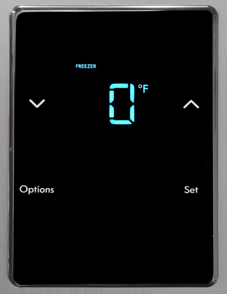 The Kenmore Elite 27003's touchscreen controls are both easy to use and fairly responsive.
