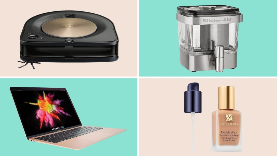 laptop, air fryer, vacuum and makeup