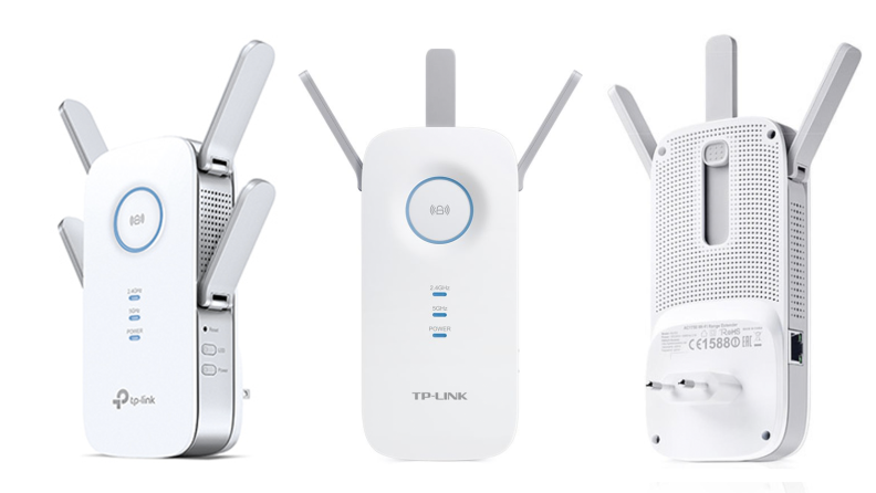 Wifi extender from three angles
