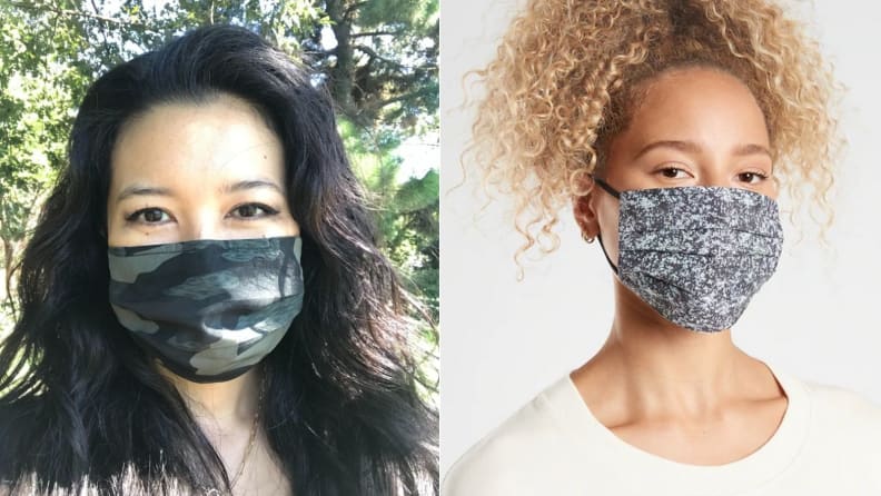 This Athleta face mask is great to wear while working out