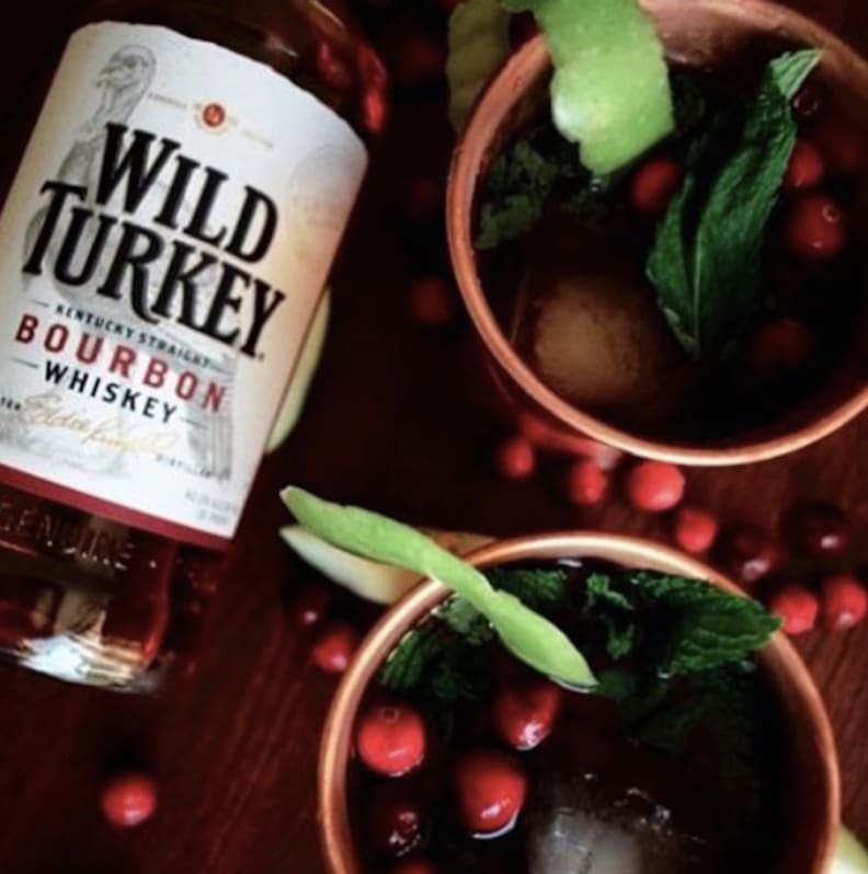 Cranberry-Apple Mint Julep