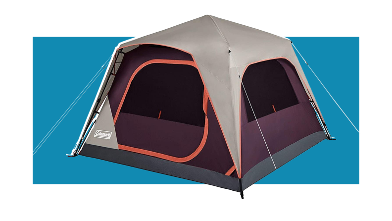 A Coleman Skylodge tent.