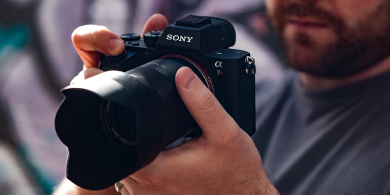 A photo of the Sony A7R II.