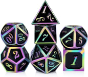 Product image of D&D 7-Piece Metal Dice Set