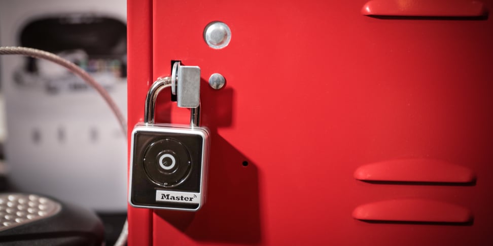 The Master Lock Bluetooth Smart Padlock