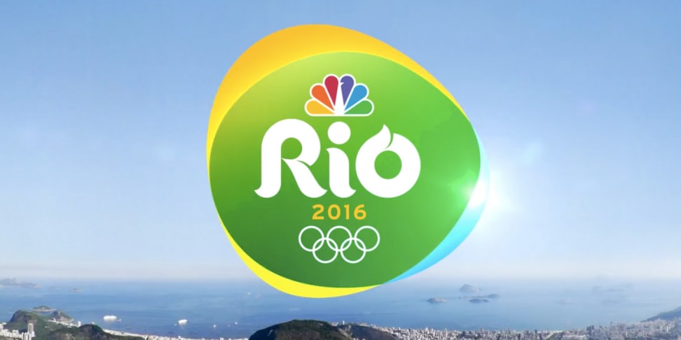 The NBC Rio 2016 Olympics logo