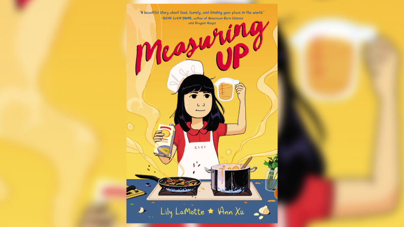 The cover art of Measuring Up.