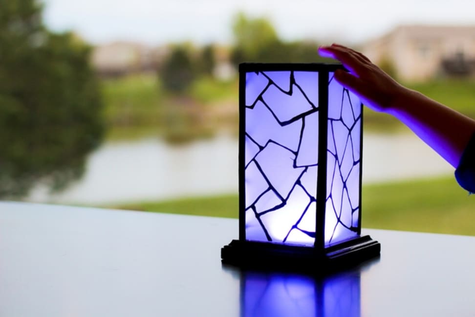 This WiFi touch lamp is the perfect gift for long distance couples.