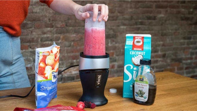 personal brewing kit with smoothie ingredients