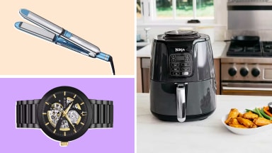 BaByliss hair straightener, Ninja air fryer, Bulova watch