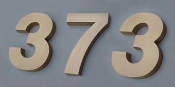 Helvetica Natural Satin Bronze finish