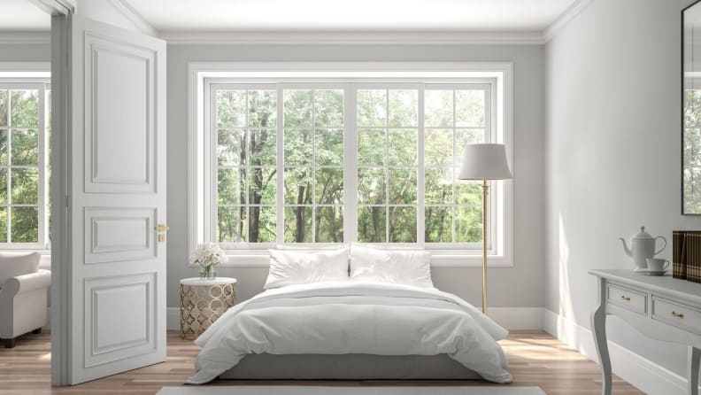 Renovated master bedroom
