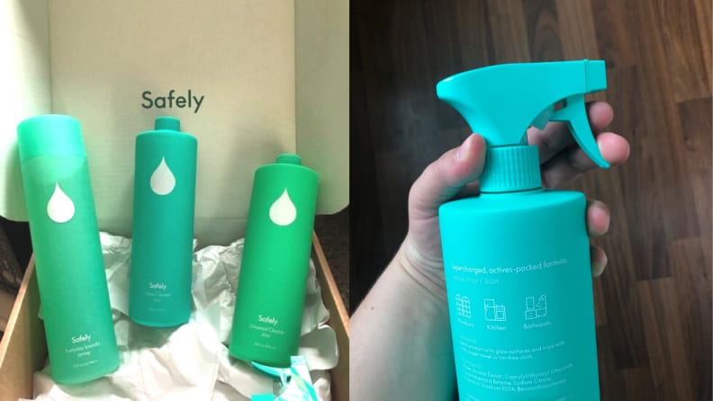 I tried Kris Jenner's Safely cleaners to see if they're worth it - Reviewed