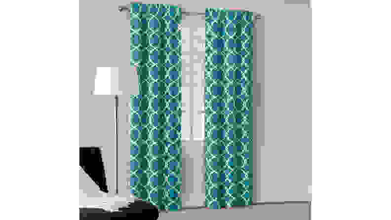 Window treatments add color and privacy