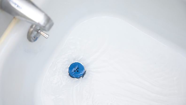 TubShroom Ultra (Stainless) Hair Catcher to Prevent Clogged Tub Drains