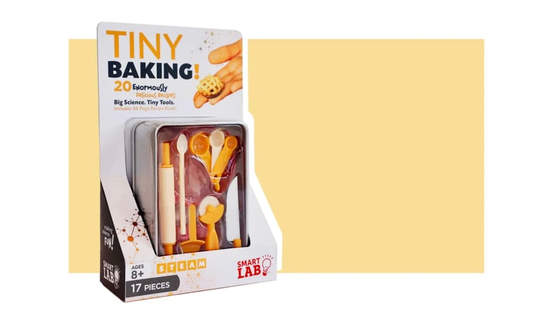 A miniature baking gift set.