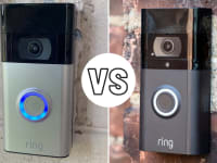 Ring Video Doorbell (second-gen) (pictured left) and the Ring Video Doorbell 3 Plus (pictured right)